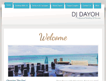 Tablet Screenshot of djdayoh.com